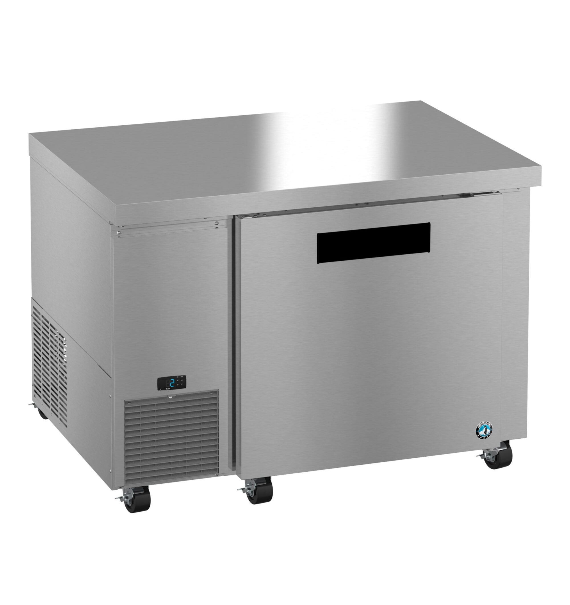 ULF46B, Side Mount Freezer, Single Section Undercounter, Stainless Door ULF46B