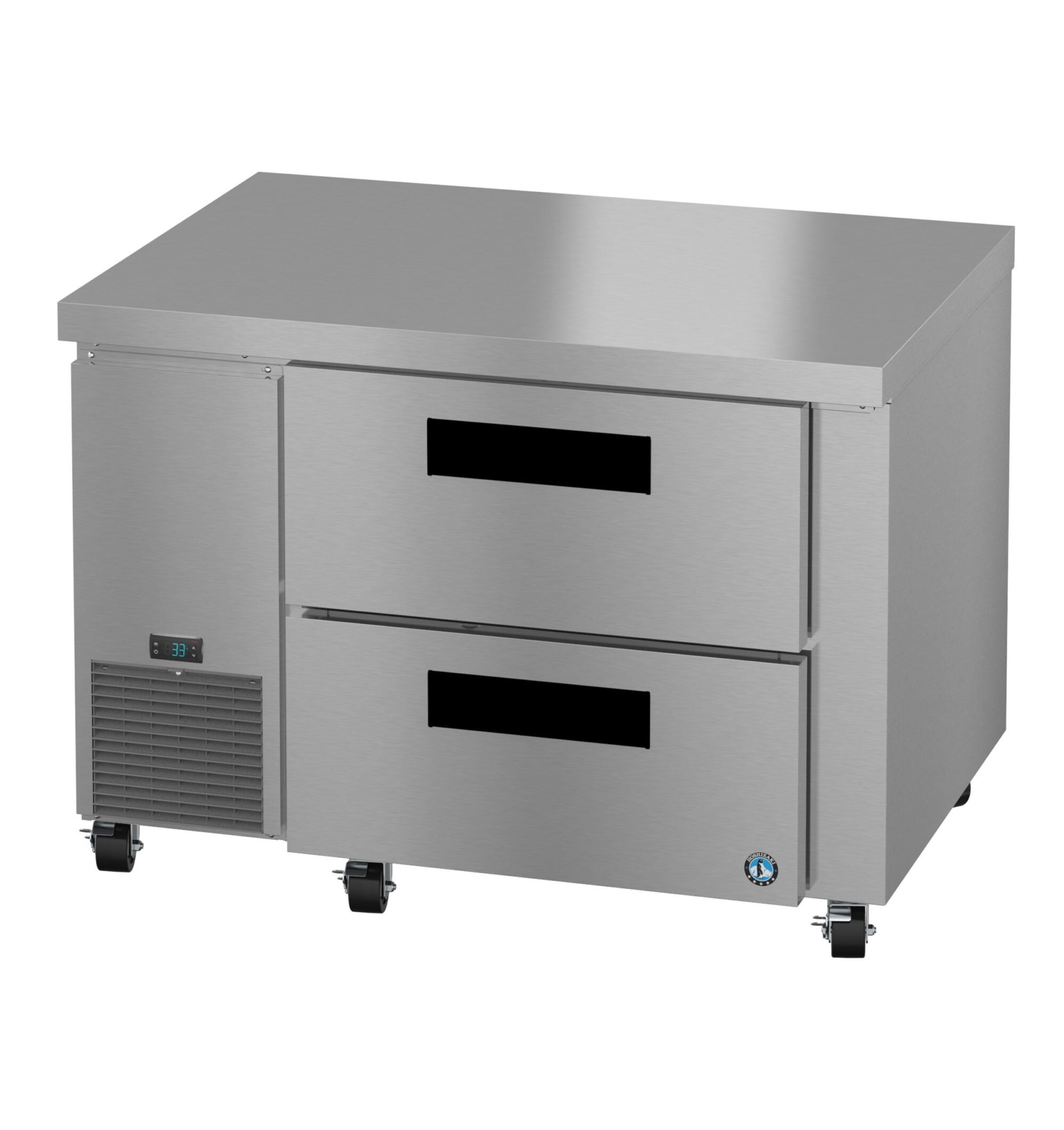 ULR46B-D2, Side Mount Refrigerator, Single Section Undercounter, Stainless Drawers ULR46BD2