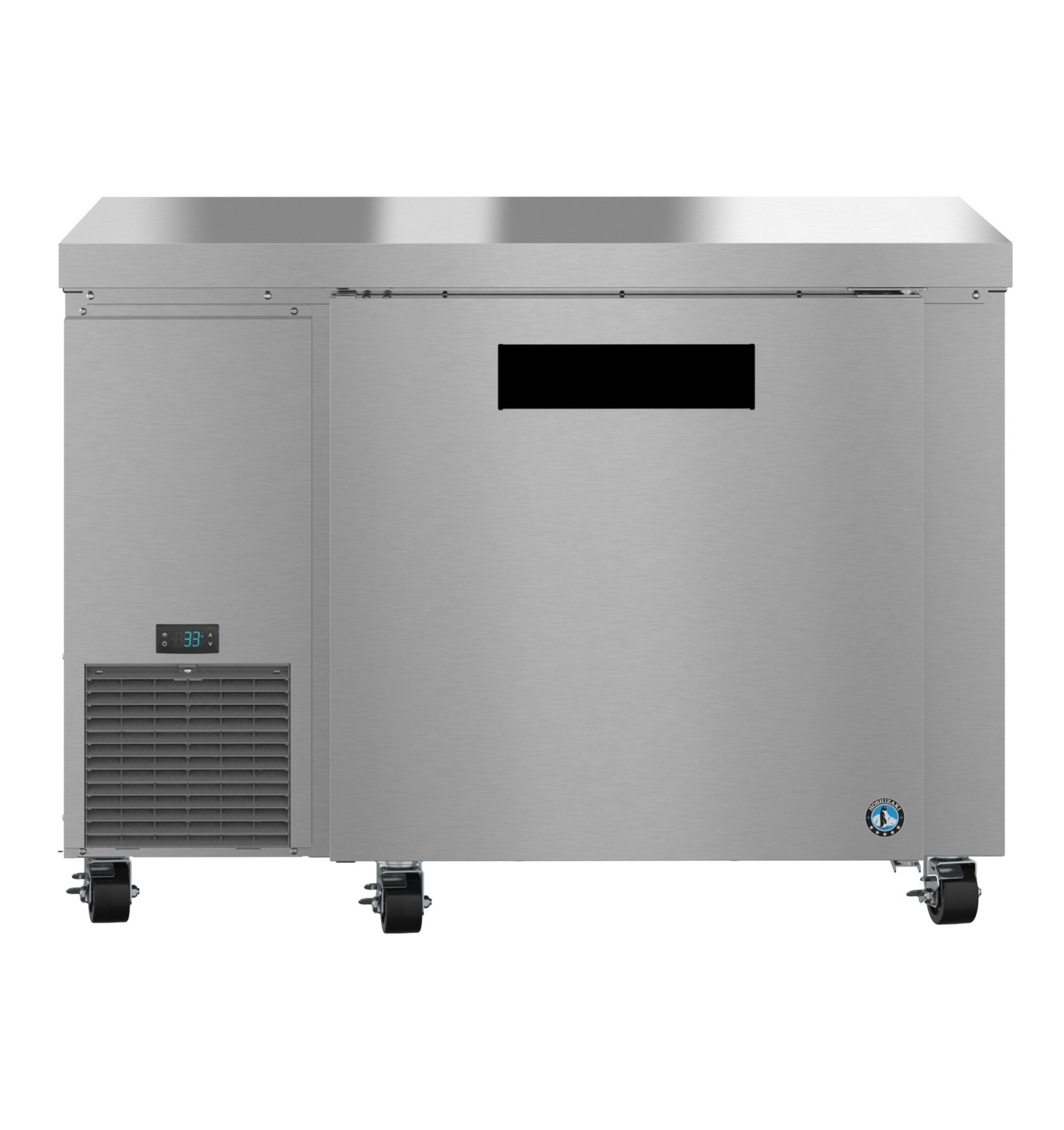 ULR46B, Side Mount Refrigerator, Single Section Undercounter, Stainless Door ULR46B