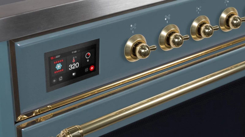 Majestic II Series 36" Dual Fuel Liquid Propane Freestanding Range UM096DNS3BGGLP