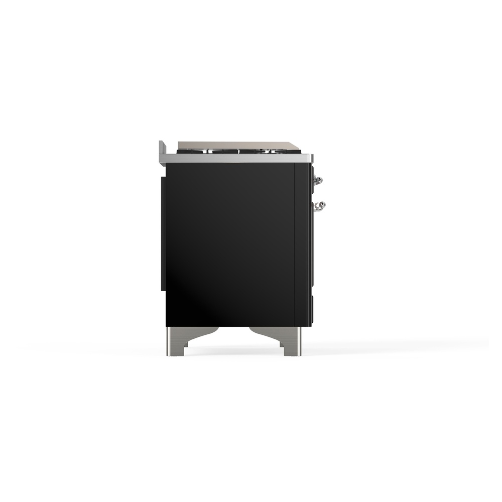 Majestic II 36 inch Dual Fuel Range with 6 Black Burners, Griddle UM09FDNS3BKC