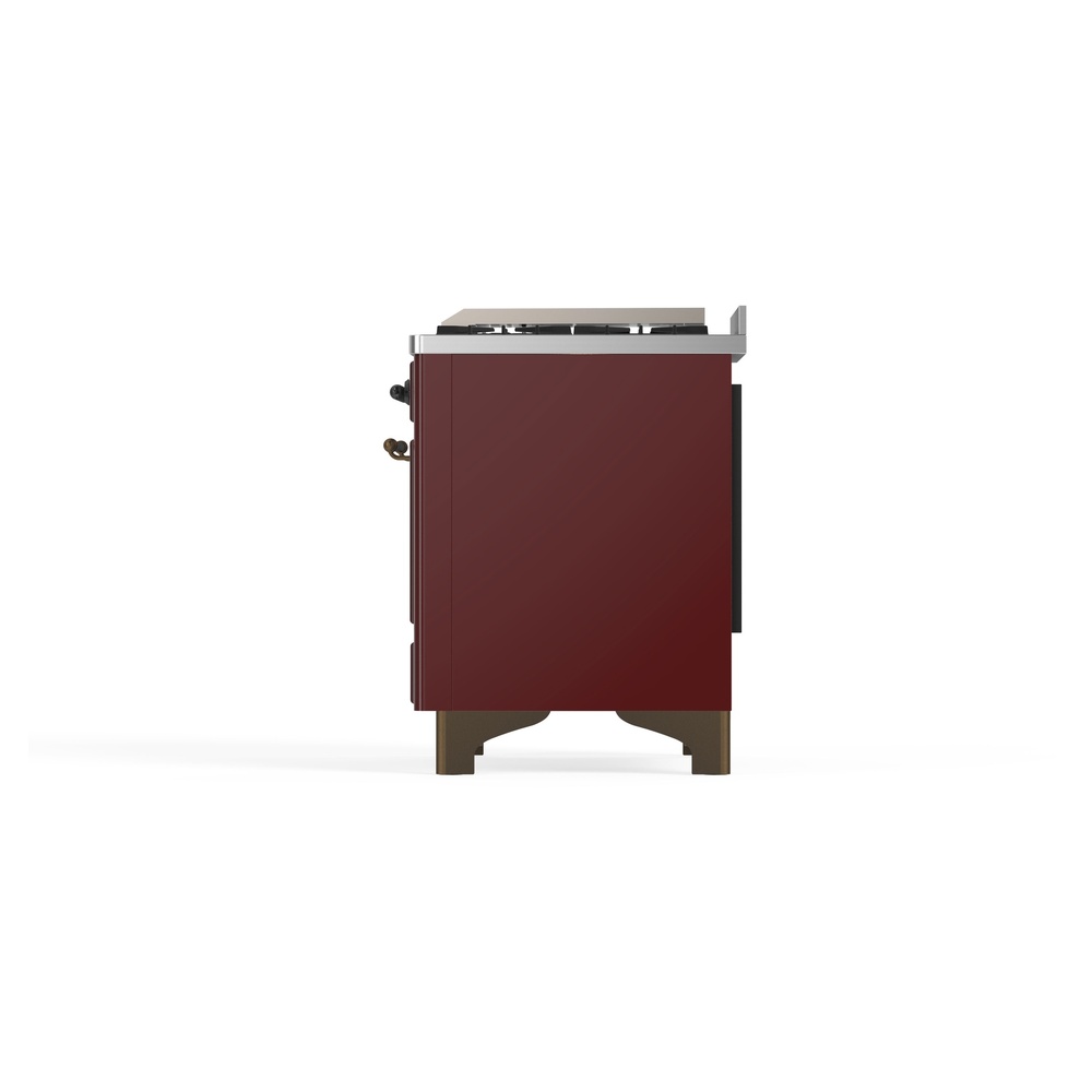 Majestic II 36 inch Dual Fuel Range with 6 Black Burners, Griddle UM09FDNS3BUB
