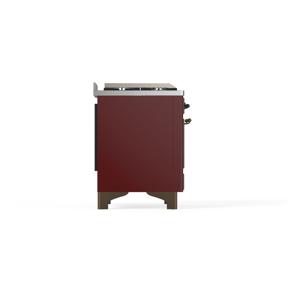 Majestic II 36 inch Dual Fuel Range with 6 Black Burners, Griddle UM09FDNS3BUB
