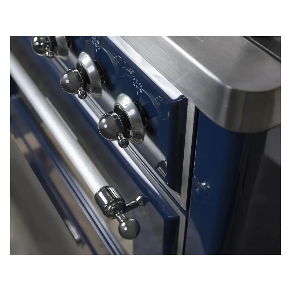 Majestic II 36 inch Dual Fuel Range with 6 Black Burners, Griddle UM09FDNS3MBC