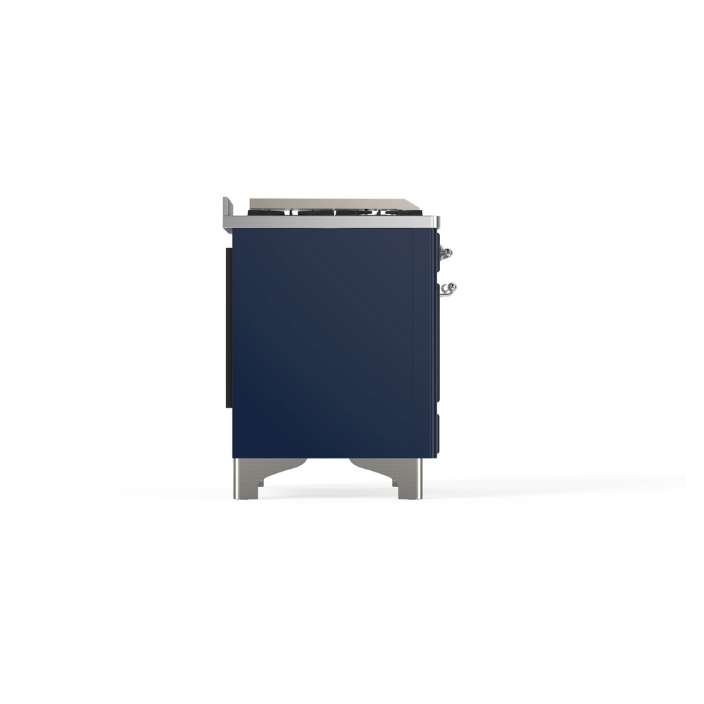 Majestic II 36 inch Dual Fuel Range with 6 Black Burners, Griddle UM09FDNS3MBC