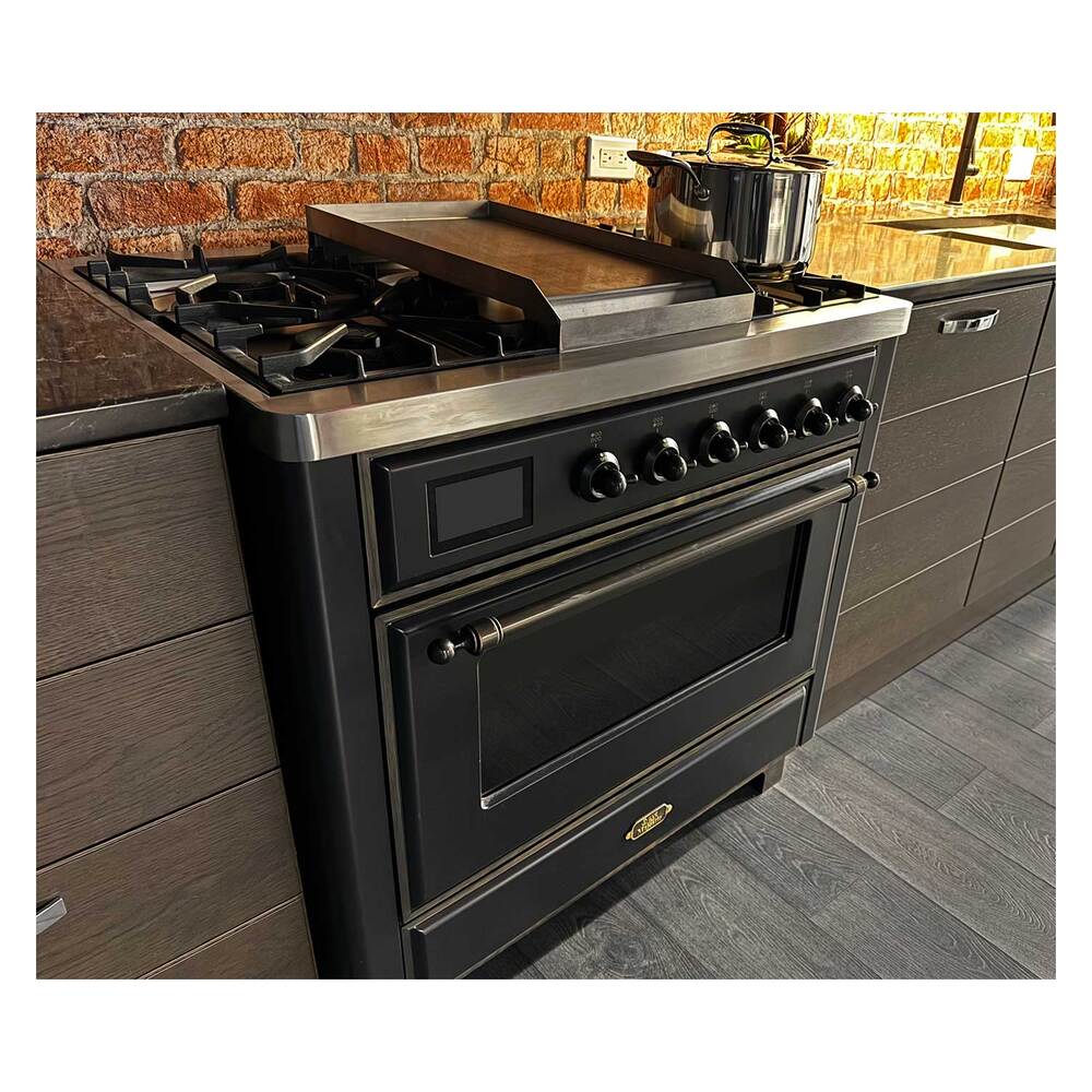 Majestic II Series 36" Dual Fuel Natural Gas Freestanding Range UM09FDNS3MGB