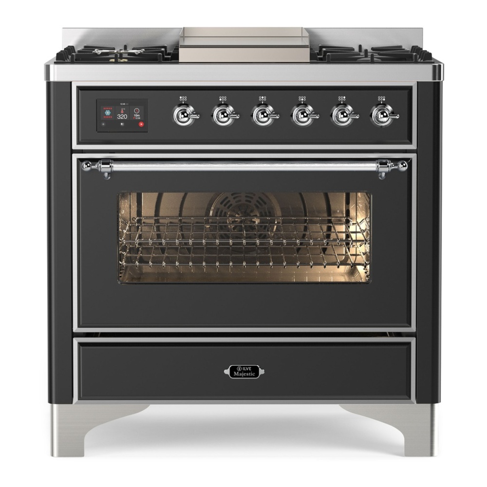 Majestic II Series 36" Dual Fuel Natural Gas Freestanding Range UM09FDNS3MGC