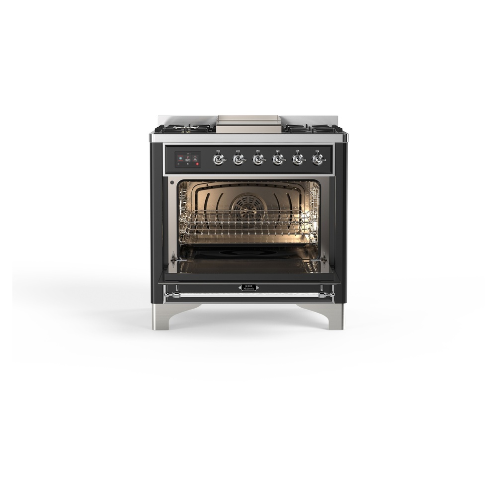 Majestic II Series 36" Dual Fuel Natural Gas Freestanding Range UM09FDNS3MGC