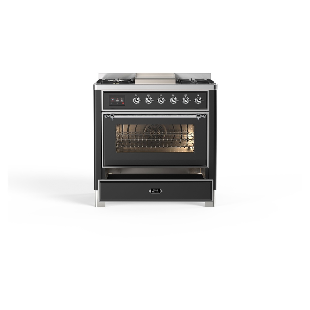 Majestic II Series 36" Dual Fuel Natural Gas Freestanding Range UM09FDNS3MGC