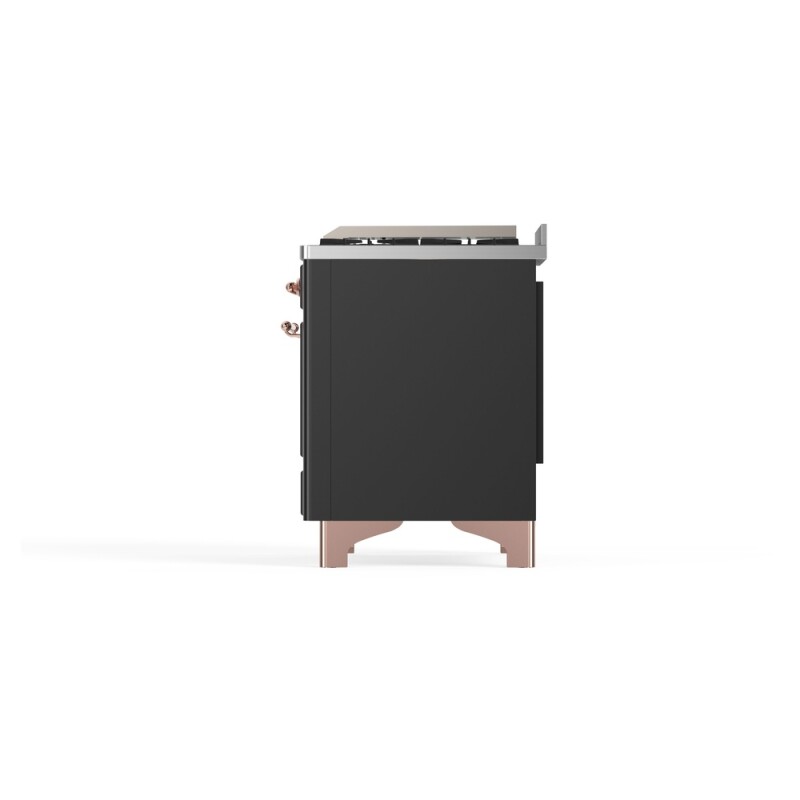 Majestic II 36 inch Dual Fuel Range with 6 Black Burners, Griddle UM09FDNS3MGP