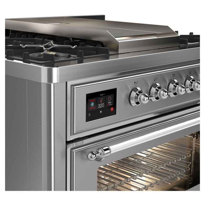 Majestic II Series 36" Dual Fuel Natural Gas Freestanding Range UM09FDNS3SSC