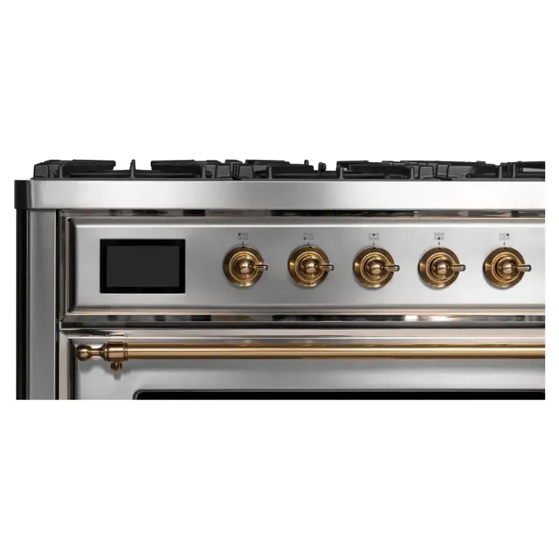 Majestic II 36 inch Dual Fuel Range with 6 Black Burners, Griddle UM09FDNS3SSP
