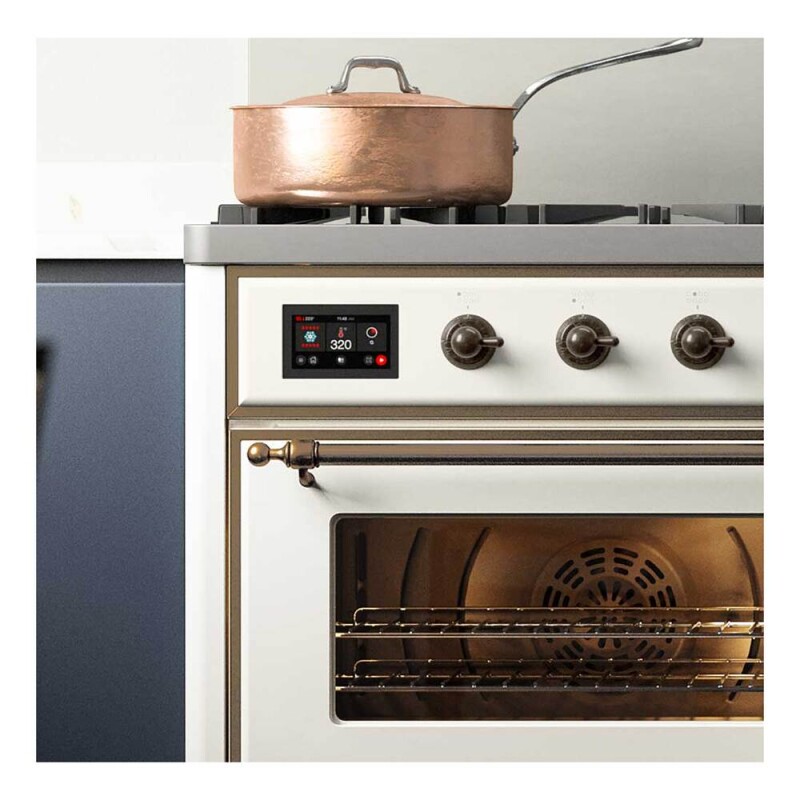 Majestic II Series 36" Dual Fuel Natural Gas Freestanding Range UM09FDNS3WHB