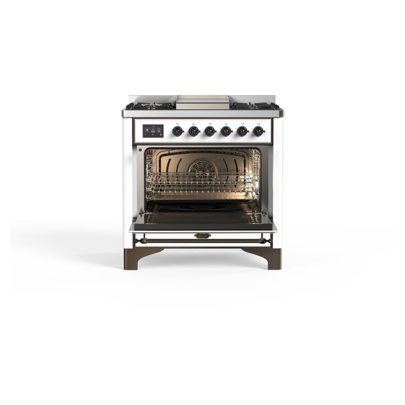 Majestic II Series 36" Dual Fuel Natural Gas Freestanding Range UM09FDNS3WHB