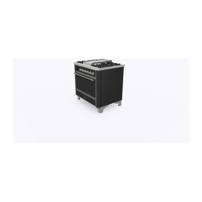 Majestic II Series 36" Dual Fuel Natural Gas Freestanding Range UM09FDQNS3MGC