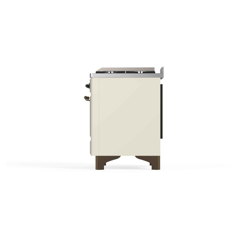 Majestic II Series 48" Dual Fuel Natural Gas Freestanding Range UM12FDNS3AWB