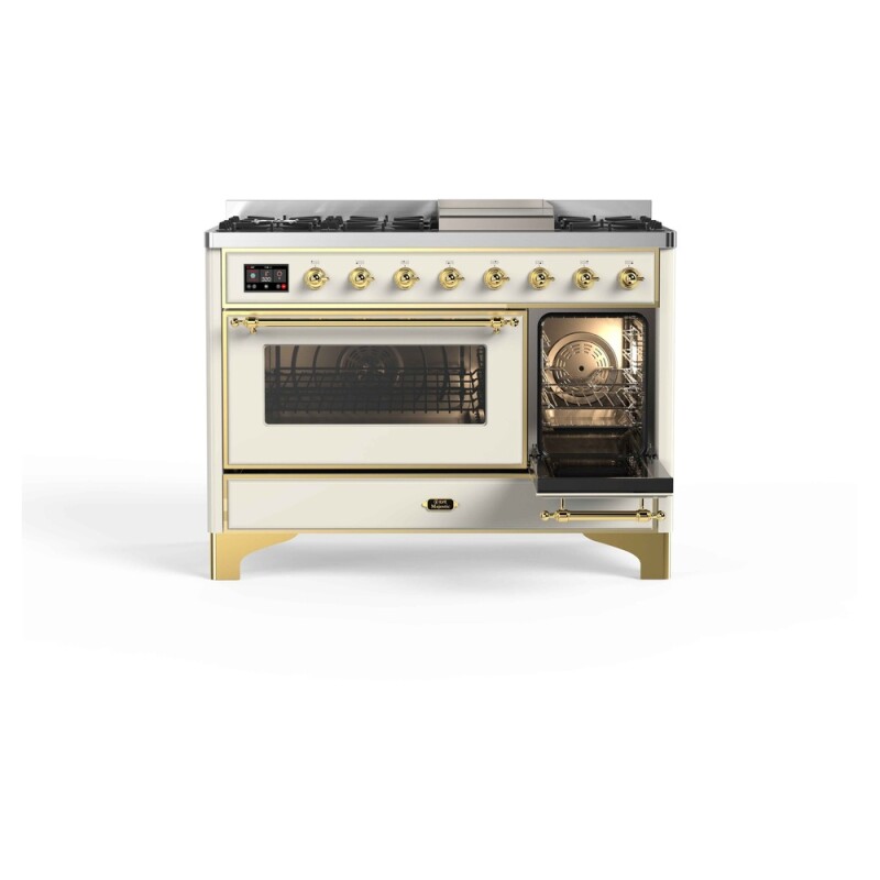 Majestic II Series 48" Dual Fuel Natural Gas Freestanding Range UM12FDNS3AWG