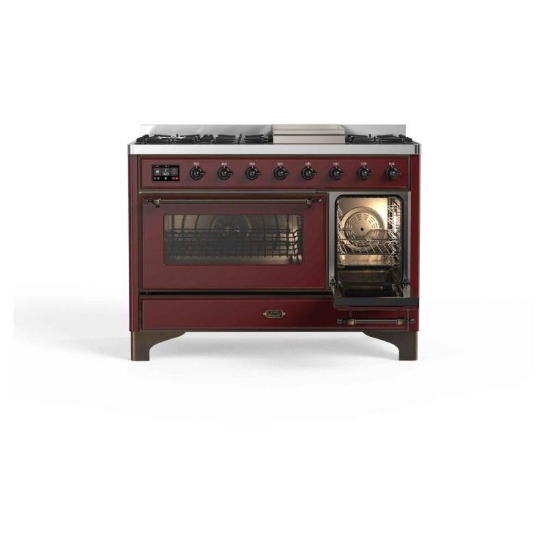Majestic II Series 48" Dual Fuel Natural Gas Freestanding Range UM12FDNS3BUB