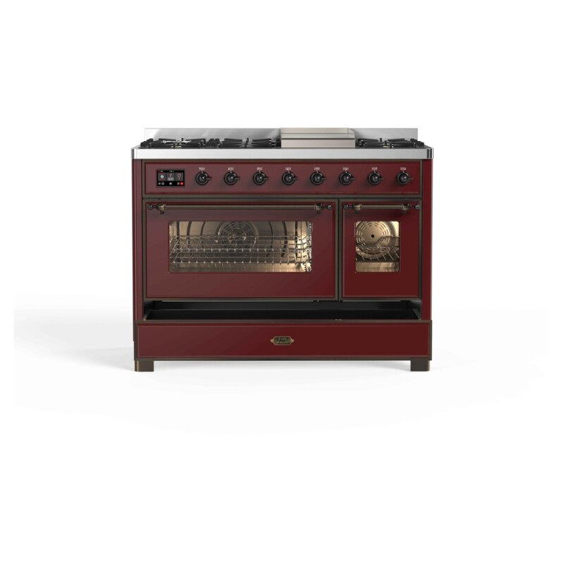 Majestic II Series 48" Dual Fuel Natural Gas Freestanding Range UM12FDNS3BUB