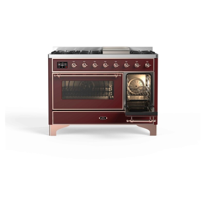 Majestic II Series 48" Dual Fuel Natural Gas Freestanding Range UM12FDNS3BUP