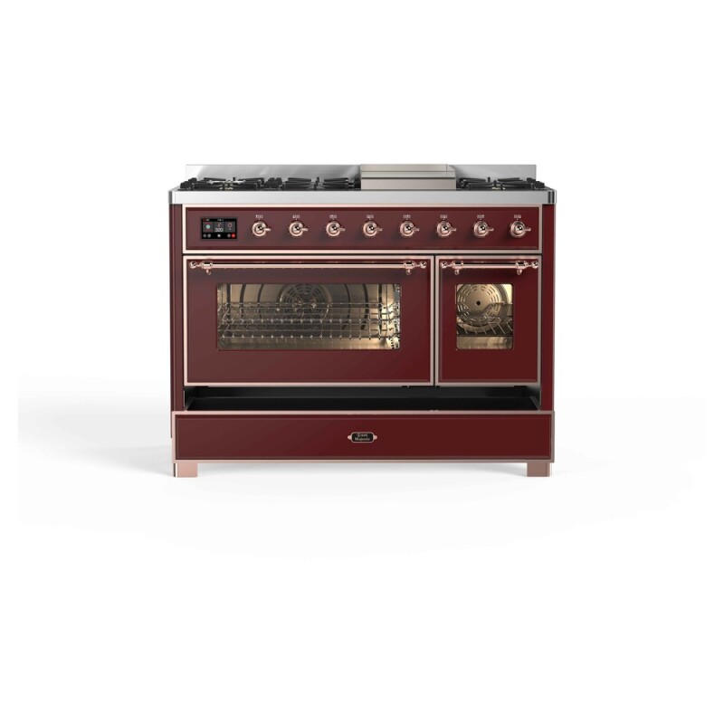 Majestic II Series 48" Dual Fuel Natural Gas Freestanding Range UM12FDNS3BUP