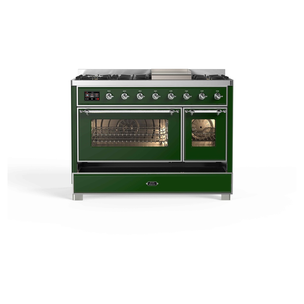 Majestic II Series 48" Dual Fuel Natural Gas Freestanding Range UM12FDNS3EGC