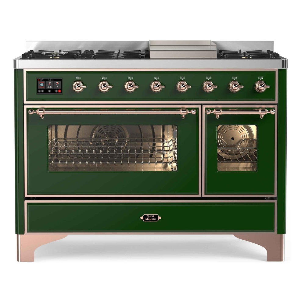 Majestic II Series 48" Dual Fuel Natural Gas Freestanding Range UM12FDNS3EGP