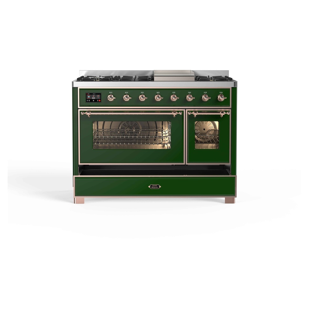Majestic II Series 48" Dual Fuel Natural Gas Freestanding Range UM12FDNS3EGP