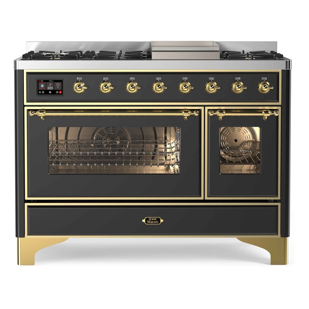 Majestic II Series 48" Dual Fuel Natural Gas Freestanding Range UM12FDNS3MGG
