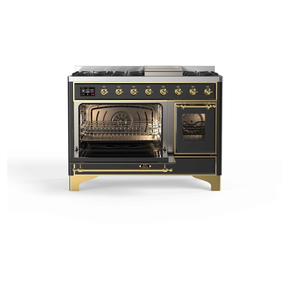 Majestic II Series 48" Dual Fuel Natural Gas Freestanding Range UM12FDNS3MGG