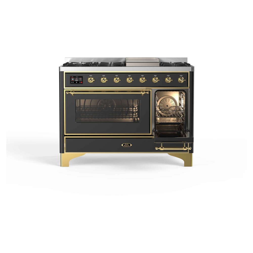 Majestic II Series 48" Dual Fuel Natural Gas Freestanding Range UM12FDNS3MGG