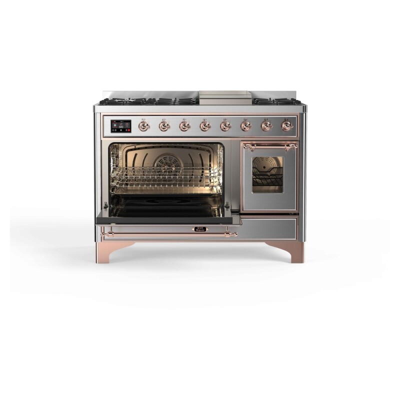 Majestic II Series 48" Dual Fuel Natural Gas Freestanding Range UM12FDNS3SSP