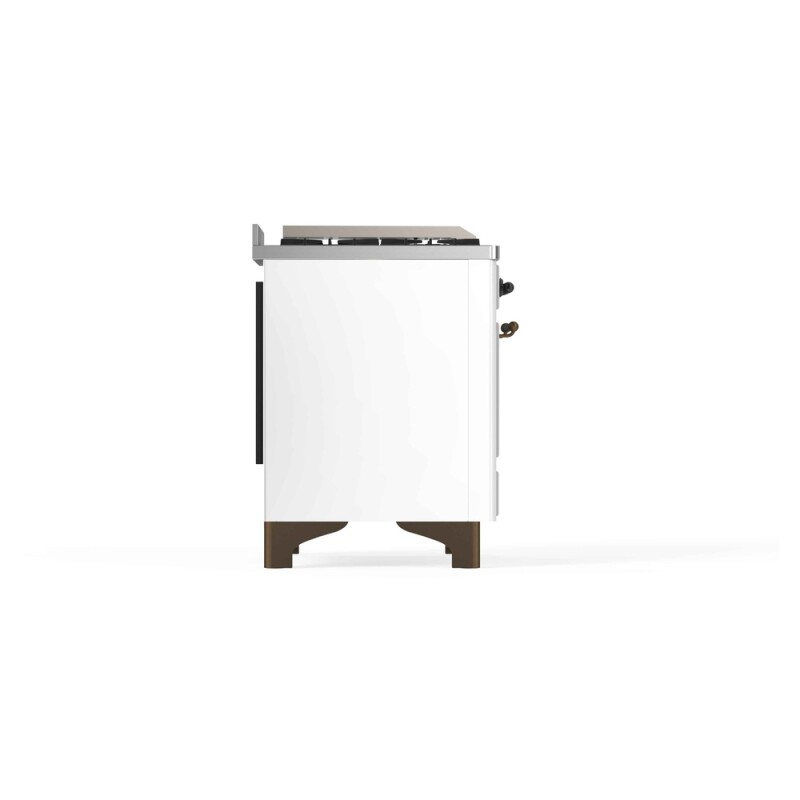 Majestic II Series 48" Dual Fuel Natural Gas Freestanding Range UM12FDNS3WHB