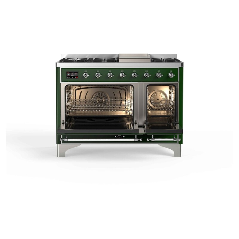 Majestic II Series 48" Dual Fuel Natural Gas Freestanding Range UM12FDQNS3EGC