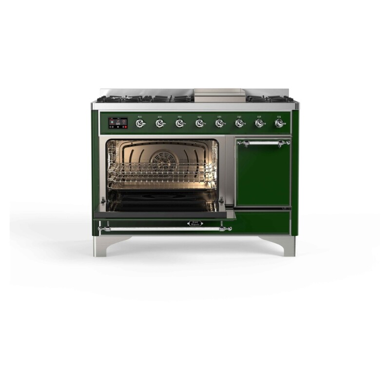 Majestic II Series 48" Dual Fuel Natural Gas Freestanding Range UM12FDQNS3EGC