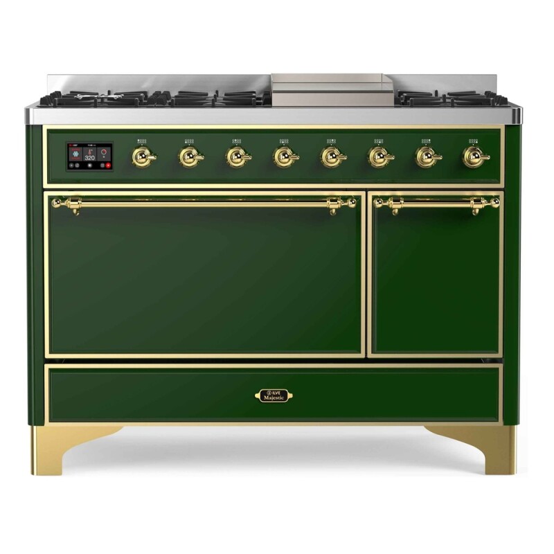 Majestic II Series 48" Dual Fuel Natural Gas Freestanding Range UM12FDQNS3EGG