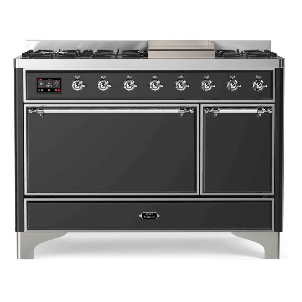 Majestic II Series 48" Dual Fuel Natural Gas Freestanding Range UM12FDQNS3MGC