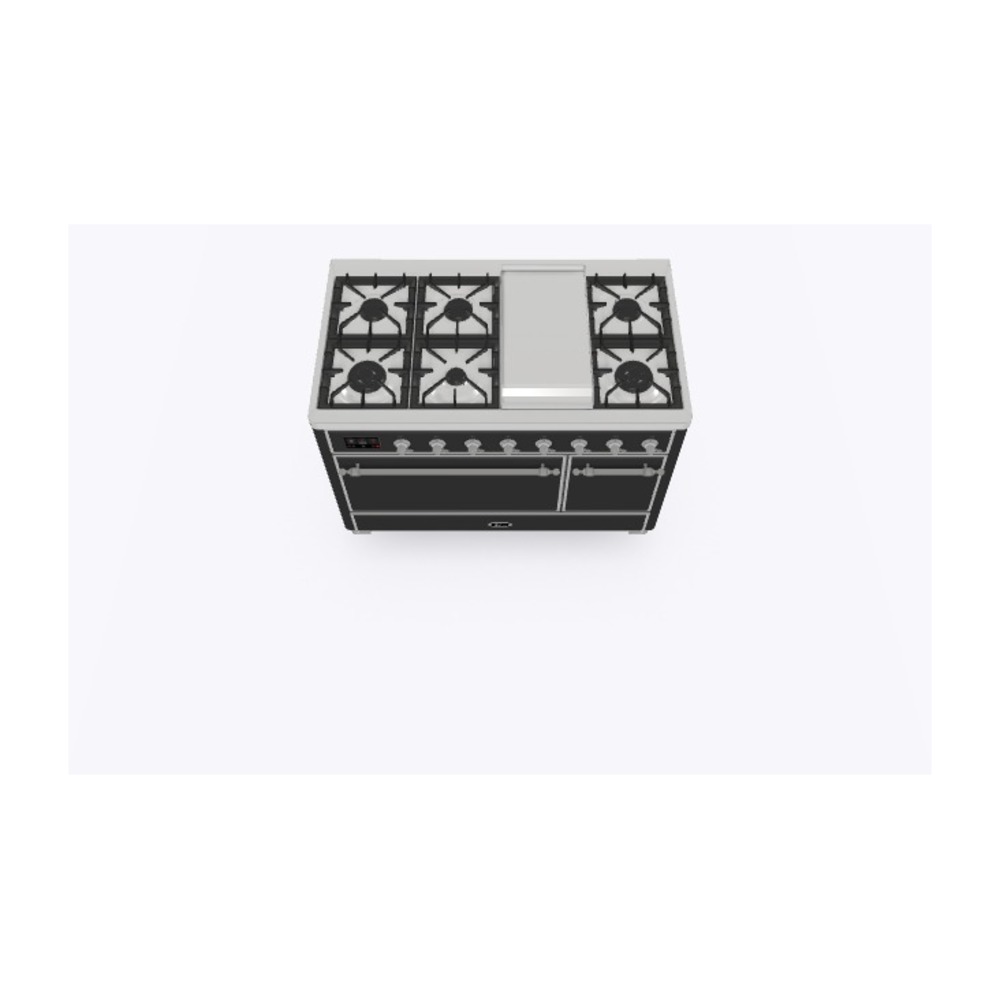 Majestic II Series 48" Dual Fuel Natural Gas Freestanding Range UM12FDQNS3MGC