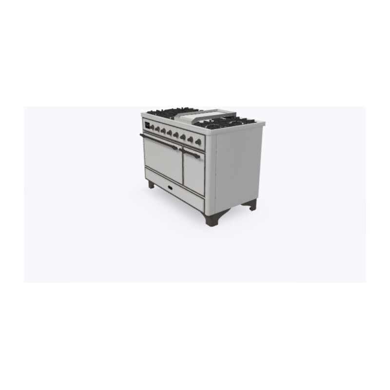 Majestic II Series 48" Dual Fuel Natural Gas Freestanding Range view 5
