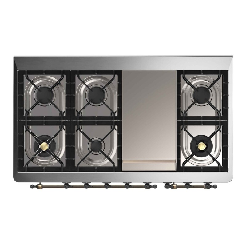 Majestic II Series 48" Dual Fuel Natural Gas Freestanding Range view 7