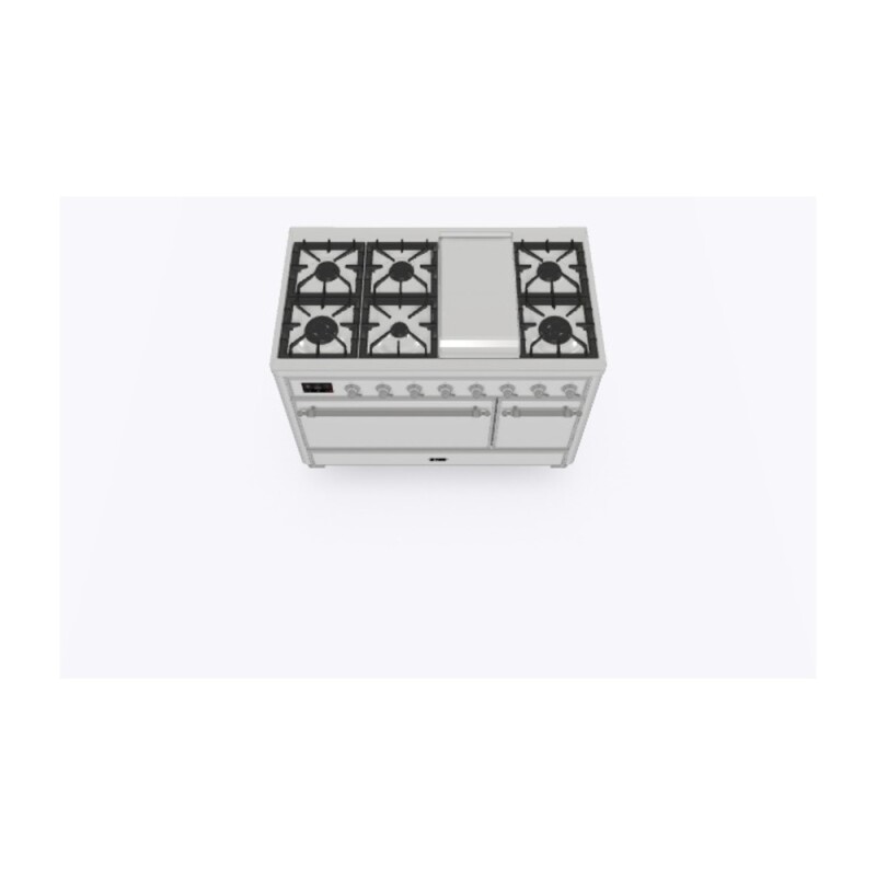 Majestic II Series 48" Dual Fuel Liquid Propane Freestanding Range view 3