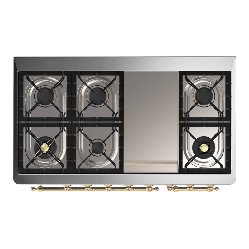 Majestic II Series 48" Dual Fuel Natural Gas Freestanding Range view 7