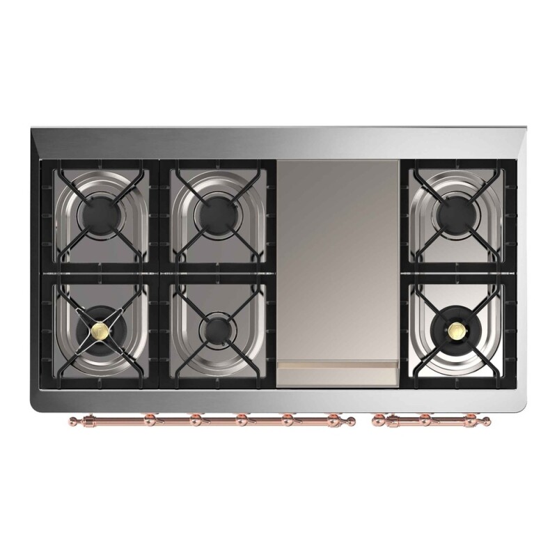 Majestic II Series 48" Dual Fuel Natural Gas Freestanding Range view 7