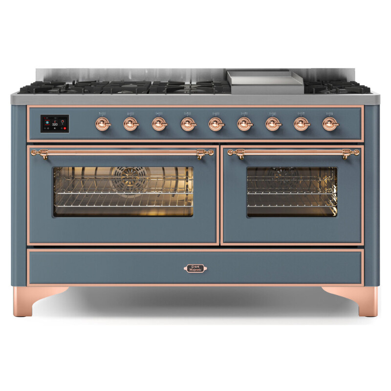 Majestic II Series 60" Dual Fuel Natural Gas Freestanding Range UM15FDNS3BUP