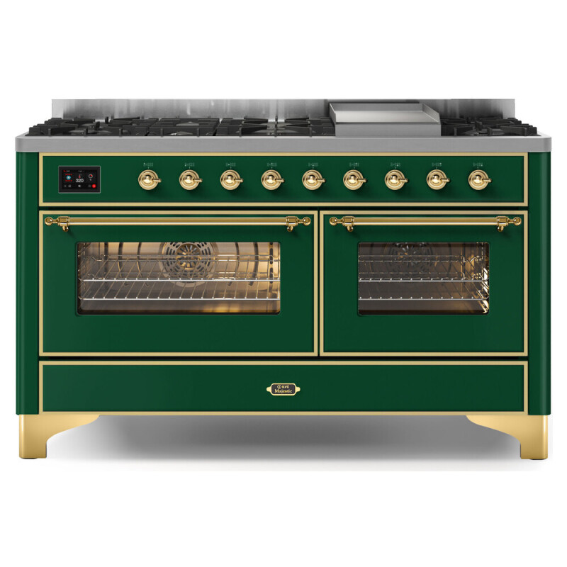 Majestic II Series 60" Dual Fuel Natural Gas Freestanding Range UM15FDNS3EGG