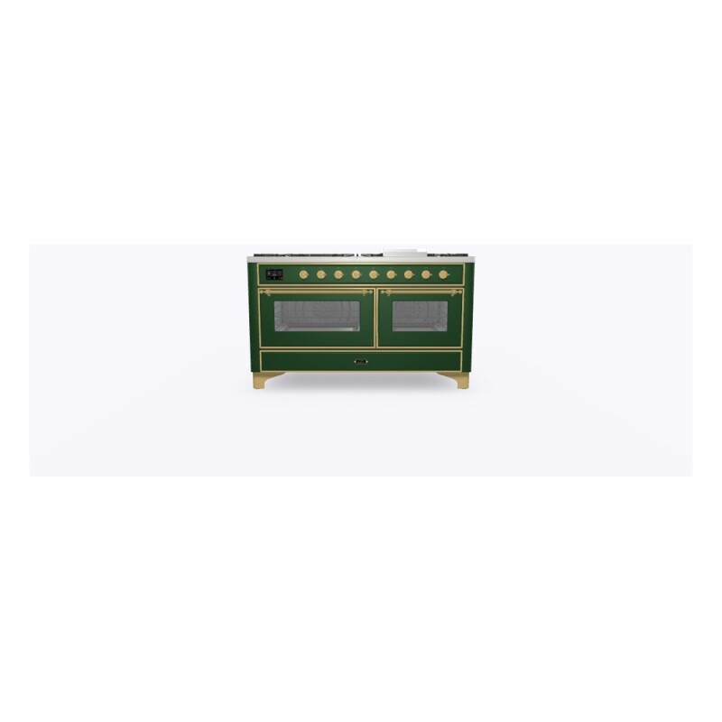 Majestic II Series 60" Dual Fuel Natural Gas Freestanding Range UM15FDNS3EGG