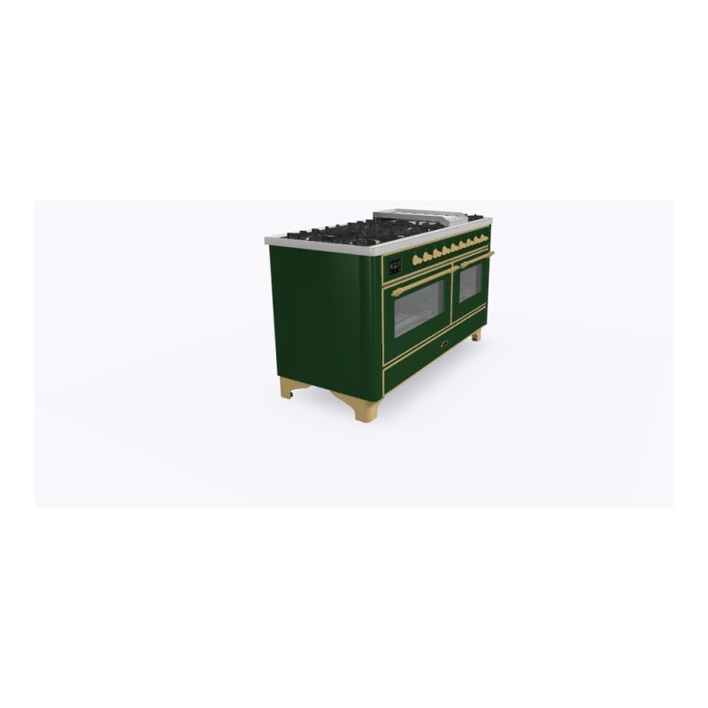 Majestic II Series 60" Dual Fuel Natural Gas Freestanding Range UM15FDNS3EGG
