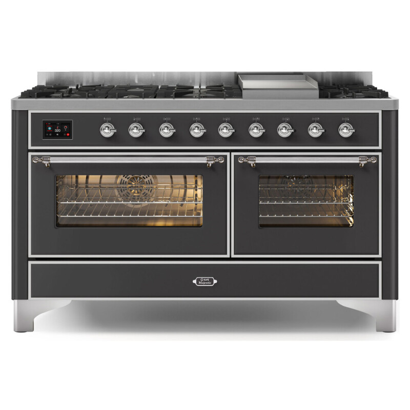 Majestic II Series 60" Dual Fuel Natural Gas Freestanding Range UM15FDNS3MGC