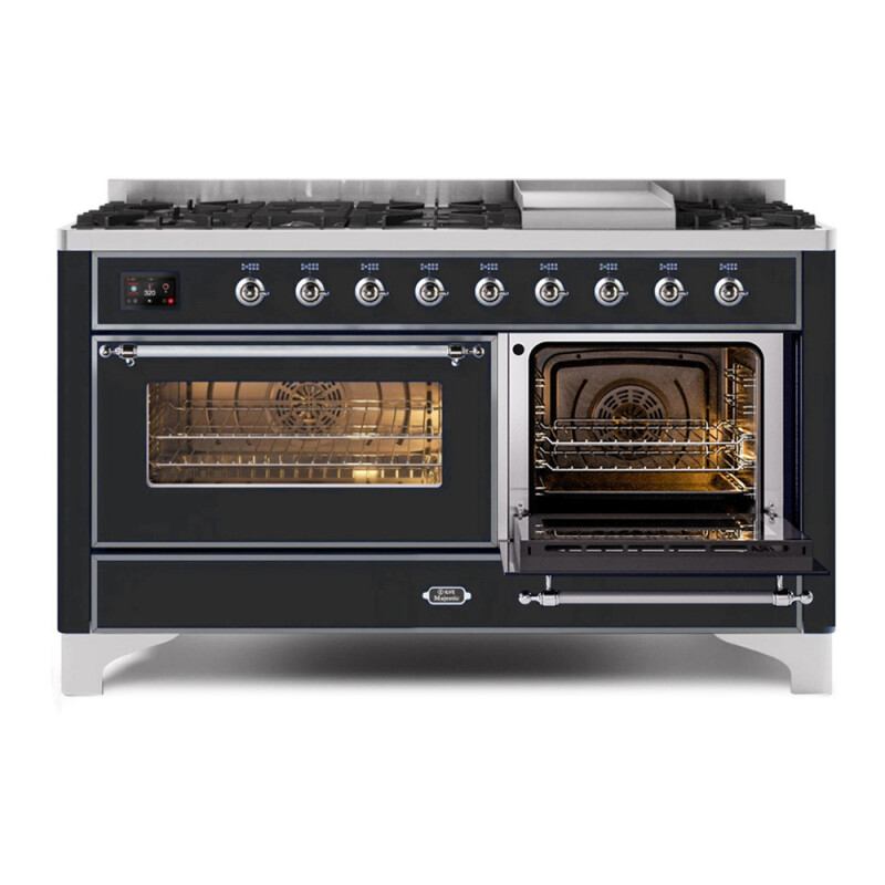 Majestic II Series 60" Dual Fuel Natural Gas Freestanding Range UM15FDNS3MGC