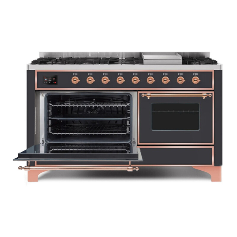 Majestic II Series 60" Dual Fuel Natural Gas Freestanding Range UM15FDNS3MGP